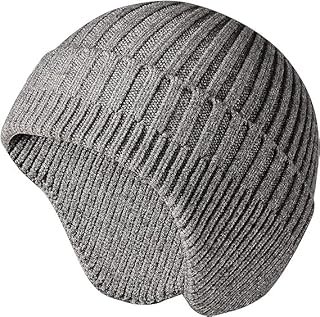 Ribbed Winter Cap – Dark Brown