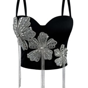 White Shade halter cross Top